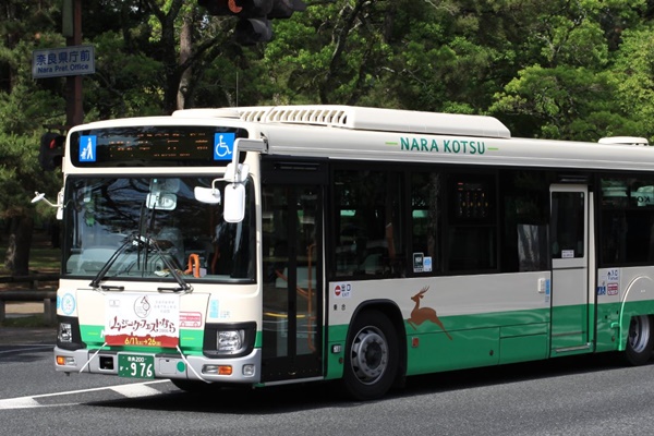 近鉄の「奈良世界遺産フリーきっぷ」は奈良交通バスも乗り放題