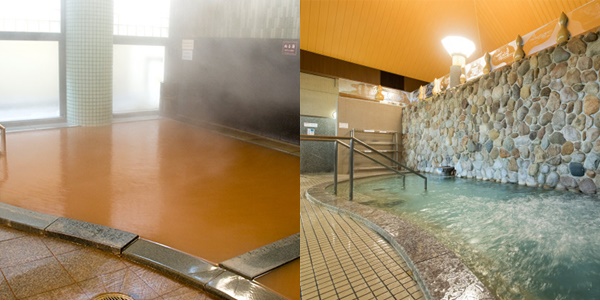 神戸「有馬・六甲周遊１dayパス」で金の湯、銀の湯に入浴可能です。