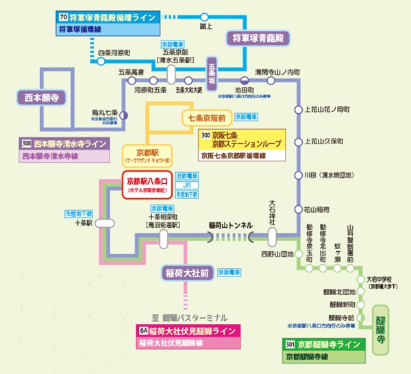 京都の京阪バスが乗り放題「京阪バスIC1dayチケット」