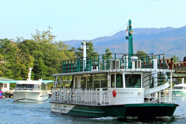 大阪から高速バスの「天橋立周遊きっぷ」では観光船も乗れます。
