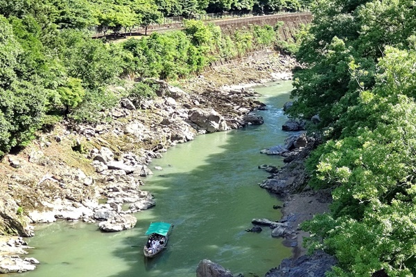 京都の亀岡、南丹、保津川下りにお得な電車、バスのお得な切符