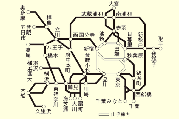 JR、東京の電車特定区間