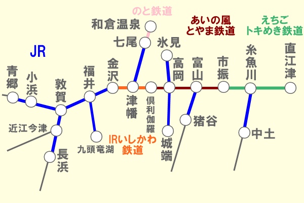 JR「北陸おでかけパス」は福井、金沢、富山、新潟で1日乗り放題