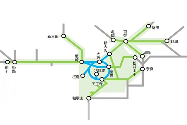 JRICOCA定期「時差通勤ポイントサービス・ジサポ」の乗車指定駅(発駅）