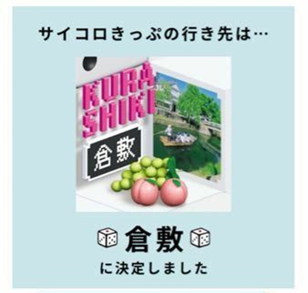 JR西日本サイコロきっぷの買い方、購入方法