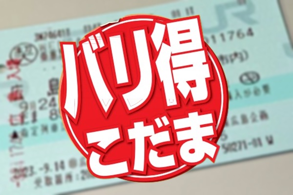 JR山陽新幹線の格安チケット「こだま指定席きっぷ」と「バリ得」比較