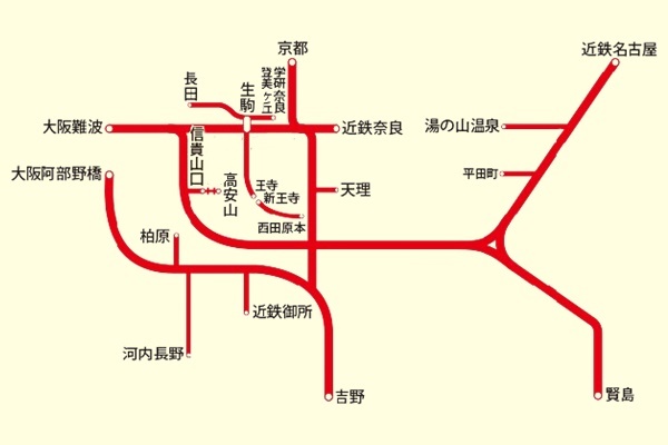 近鉄「ICOCAポイント還元サービス」実施の対象範囲