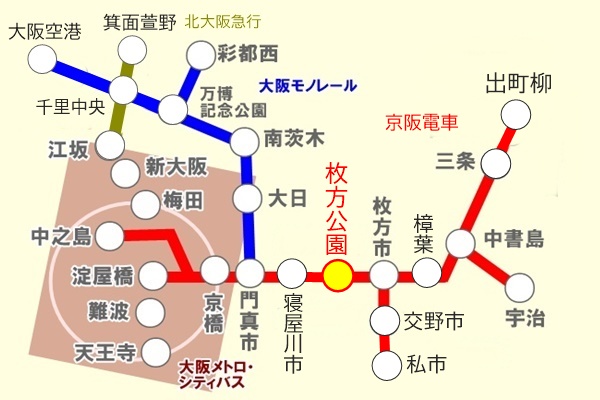 「ひらパーGo!Go!チケット」の発売区間、乗り放題範囲