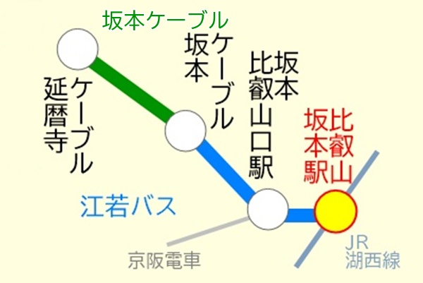 JR西日本「比叡山おでかけパス」でアクセス