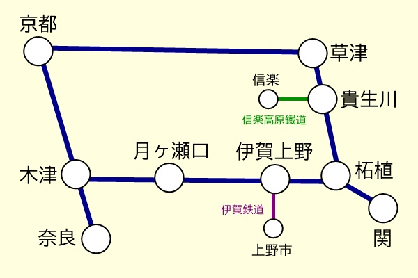 JR西日本乗り放題、伊賀、甲賀ゆき「にんにんパス」